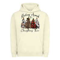 Pigment Pistachio rocking around the christmas tree Urban Hoodie - CowGirlArtShop