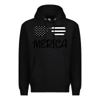 Black Merica Premium Hoodie - Bettercallsaul