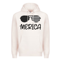 Pale Pink Merica Premium Hoodie - Bettercallsaul
