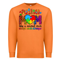 Carrot autism mom like a normal mom except much stronger Premium Sweatshirt - Artiststas
