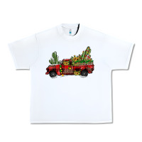White christmas truck Urban Heavy Tee - JahusDesignShop