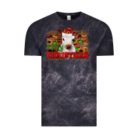 Cloud Black merry christmas Vintage Tee - JahusDesignShop