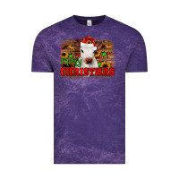 Cloud Purple merry christmas Vintage Tee - JahusDesignShop