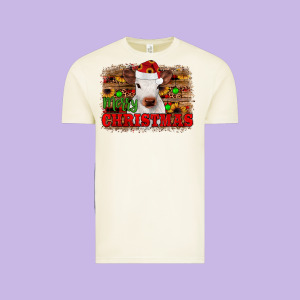 Merry Christmas Vintage Tee Designed By Jahusdesignshop
