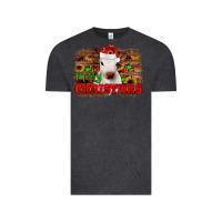 Vintage Black merry christmas Vintage Tee - JahusDesignShop