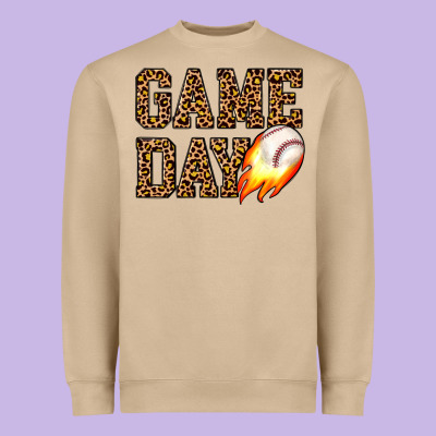 Game Day Baseball Heavyweight Sweatshirt Designed By Jahusdesignshop