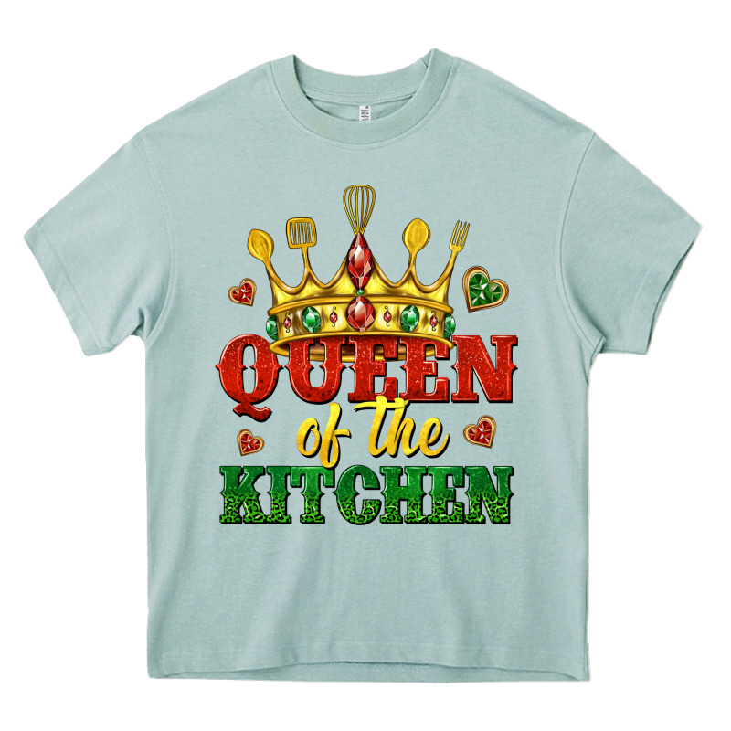 Queen Of The Kitchen Heavy Core Tee by texasbilliewilder | Teevron