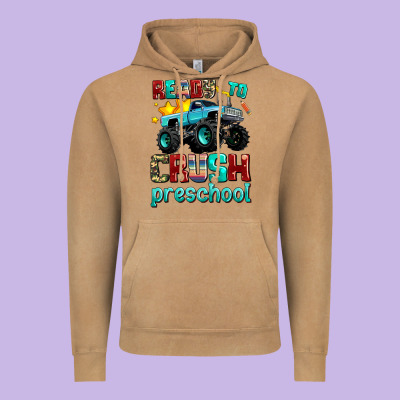 Ready To School Crush Preschool Vintage Hoodie Designed By Adodesignshop
