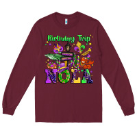 Burgundy birthday trip nola Long Sleeve Tee - JahusDesignShop