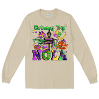 Mushroom birthday trip nola Long Sleeve Tee - JahusDesignShop