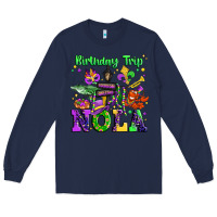 Navy birthday trip nola Long Sleeve Tee - JahusDesignShop