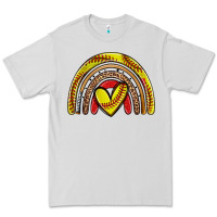 Dove Grey softball rainbow Premium Tee - Zillion Design Studio
