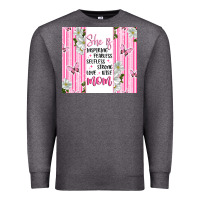 Charcoal Heather mother's day inspirational quotes Premium Sweatshirt - Artiststas