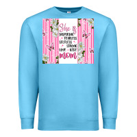 Ocean Blue mother's day inspirational quotes Premium Sweatshirt - Artiststas