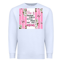 White mother's day inspirational quotes Premium Sweatshirt - Artiststas