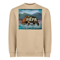 Mushroom papa bear tumbler Heavyweight Sweatshirt - Artiststas