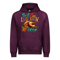 Mauve Wine best leg day ever Urban Hoodie - CowGirlArtShop