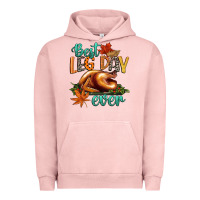 Pigment Salmon best leg day ever Urban Hoodie - CowGirlArtShop