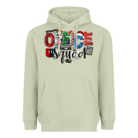 Matcha Office Squad Christmas Heavyweight Hoodie - LillyAllenDesigns