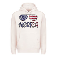 Pale Pink Merica Premium Hoodie - Bettercallsaul