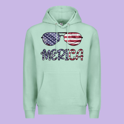 Merica Premium Hoodie Designed By Bettercallsaul