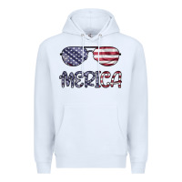 White Merica Premium Hoodie - Bettercallsaul