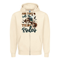 Sandshell and they call the thing rodeo cowboy Zipper Hoodie - MaliasSmallBusiness