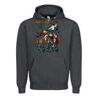 Smoke and they call the thing rodeo cowboy Zipper Hoodie - MaliasSmallBusiness