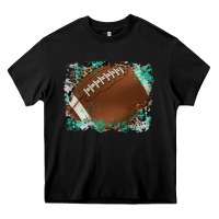 Black sports football background Heavy Core Tee - Artiststas