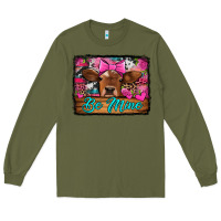 Army Green be mine valentine's day cow Long Sleeve Tee - Jasminsmagicworld