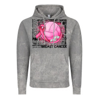 Cloud Rock breast cancer volleyball Vintage Hoodie - JahusDesignShop