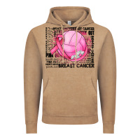 Vintage Coffee breast cancer volleyball Vintage Hoodie - JahusDesignShop