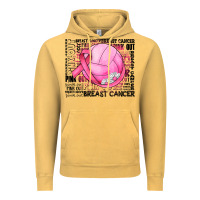 Breast Cancer Volleyball Vintage Hoodie | Teevron