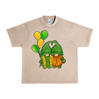 French Oak St Patrick's Day Gnomes Urban Heavy Tee - Jasminsmagicworld