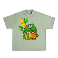 Oil Green St Patrick's Day Gnomes Urban Heavy Tee - Jasminsmagicworld