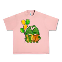 Salmon St Patrick's Day Gnomes Urban Heavy Tee - Jasminsmagicworld