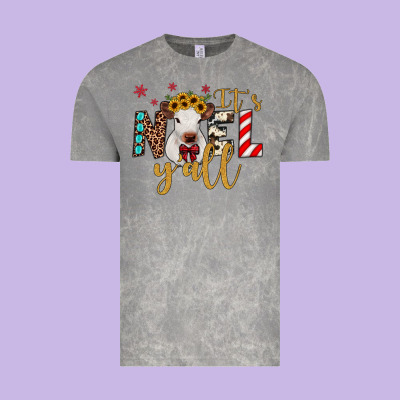 It's Noel Y'all Vintage Tee Designed By Jahusdesignshop