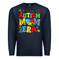 Navy in my autism mom era Premium Sweatshirt - Artiststas