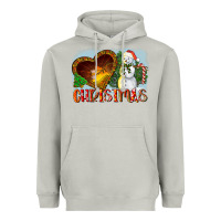 Moon Dust Christmas Snowman Heavyweight Hoodie - LillyAllenDesigns