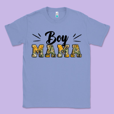 Boy Mama Camouflage Pattern Mother's Day Classic Tee Designed By Artiststas