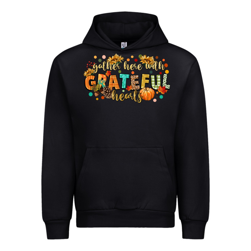 Gather Here With Grateful Hearts Urban Hoodie by CowGirlArtShop | Teevron
