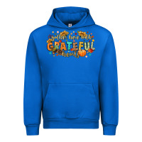 Cobalt gather here with grateful hearts Urban Hoodie - CowGirlArtShop