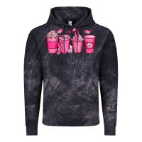 Cloud Black breast cancer coffee cups Vintage Hoodie - JahusDesignShop