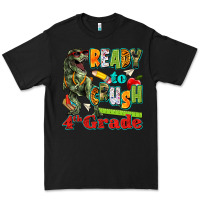 Black ready to crush fourth grade Premium Tee - texasbilliewilder