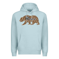 Blue Mist Mama Leopard Premium Hoodie - Bettercallsaul