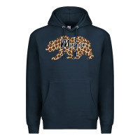 Navy Mama Leopard Premium Hoodie - Bettercallsaul