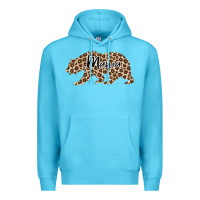Ocean Blue Mama Leopard Premium Hoodie - Bettercallsaul