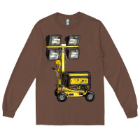 Chestnut Towable Light Towers Long Sleeve Tee - LillyAllenDesigns