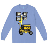 Colony Blue Towable Light Towers Long Sleeve Tee - LillyAllenDesigns