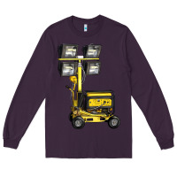 Plum Towable Light Towers Long Sleeve Tee - LillyAllenDesigns